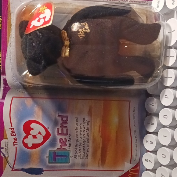 The End Ty beanie baby - Picture 1 of 1